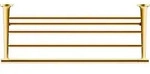 Duravit Starck T Handtuchablage, wandh&auml;ngend, 0099443400, Farbe: Gold Poliert