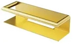 Steinberg Serie 480 Seifenkorb, Edelstahl, 4802300BG, Farbe: Brushed Gold