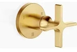 Dornbracht VAIA UP-Dreiwege-Umsteller, Kreuzgriff, 36210809-28, Farbe: Messing