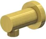Steinberg Serie 340 Brauseanschlussbogen, 1/2, 3401660BG, Farbe: Brushed Gold