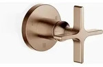 Dornbracht VAIA UP-Dreiwege-Umsteller, Kreuzgriff, 36210809-42, Farbe: Bronze