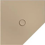 BetteFloor Caro F&uuml;nfeck-Duschwanne, 900x900mm, 7191-425, Farbe: Greige
