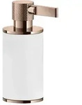Gessi Inciso Standseifenspender, Beh&auml;lter wei&szlig; matt, 58537030, Farbe: Kupfer...
