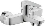 Duravit B.1 Einhebel- Wannenmischer Aufputz, S-Anschl&uuml;sse, Umsteller mit