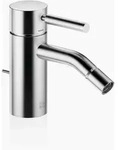 Dornbracht META Bidet-Einhandbatterie mit Ablaufgarnitur, Ausladung 125mm,