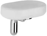 Gessi Goccia Seifenhalter zur Wandmontage, Schale aus GRES, wei&szlig;, 38001125, Farbe:
