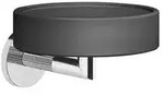 Gessi Ingranaggio, Seifenablage schwarz matt, zur Wandmontage, 63802706, Farbe: