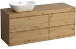 LAUFEN LANI Waschtischplatte wildeiche inklusive Unterschrank, 1 Ausschnitt...