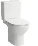 LAUFEN LUA Stand-WC-Kombination, Abgang senkrecht, 635x358x405mm, sp&uuml;lrandlos,