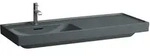 LAUFEN MEDA Waschtisch, unterbauf&auml;hig, Ablage rechts, 1200x460mm, 3...
