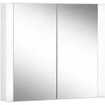 Schneider EASY LED-Lichtspiegelschrank, 2 Doppelspiegelt&uuml;ren, 90x70x14cm,