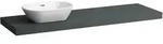 LAUFEN LANI Waschtischplatte, Ausschnitt links, 1570x495x65mm, H4046921122661,...