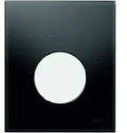 TECEloop Urinal Bet&auml;tigungsplatte Glas inklusive Kartusche, 9242654, Farbe:...