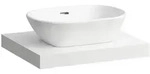 LAUFEN LANI Waschtischplatte, ein Ausschnitt mittig, 585x495x65mm,...