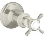 hansgrohe AXOR Montreux Abstellventil Unterputz, 16871800, Farbe: Stainless Steel