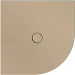 BetteFloor Corner Viertelkreis-Duschwanne, 900x900mm, 5421-425, Farbe: Greige