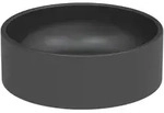 BetteBalance Aufsatzwaschtisch, rund, 425x425x143mm, mit BetteGlasur Plus,