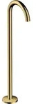 hansgrohe AXOR Uno Wanneneinlauf, freistehend, gebogen, Ausladung 226mm, 38412990,