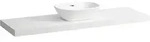 LAUFEN LANI Waschtischplatte, ein Ausschnitt mittig, 1570x495x65mm,...