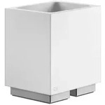 Gessi Rettangolo Accessoires Glashalter Standversion, Becher wei&szlig;, 20831710,...