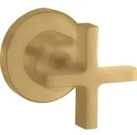 hansgrohe AXOR Citterio Absperrventil Unterputzmodell mit Kreuzgriffen, 39965250,