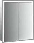 emco prime 3 Spiegelschrank, 600mm, 2 T&uuml;ren, Unterputzmodell, 949717302, Farbe: