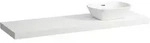 LAUFEN LANI Waschtischplatte, ein Ausschnitt rechts, 1570x495x65mm,...