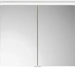 burgbad Lin20 Spiegelschrank LED-Beleuchtung, 2 T&uuml;ren, 800x700x170mm,...