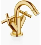 Dornbracht TARA Bidet-Einlochbatterie mit Ablaufgarnitur, Ausladung 124mm,