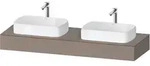 Duravit Collection One Konsole, 1600x550x170mm, Ausschnitt links u. rechts,