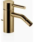 Dornbracht META Bidet-Einhandbatterie mit Ablaufgarnitur, Ausladung 125mm,
