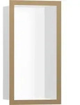 hansgrohe XtraStoris Individual Wandnische Mattwei&szlig; mit Designrahmen...