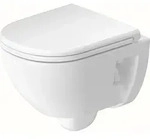 Duravit D-Code Wand-WC Compact, Tiefsp&uuml;ler, rimless, 370 &times; 480 &times; 360 mm, Wei&szlig;