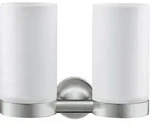 Duravit Starck T Zahnputzbecher, doppelt, Wandmontage, 0099487000, Farbe:...