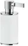 Gessi Inciso Standseifenspender, Beh&auml;lter wei&szlig; matt, 58537031, Farbe: Chrom