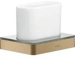 hansgrohe AXOR UNIVERSAL Accessories Zahnputzbecher, 42834140, Farbe: Brushed...