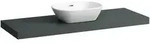 LAUFEN LANI Waschtischplatte, ein Ausschnitt mittig, 1370x495x65mm,...
