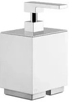 Gessi Rettangolo Accessoires Seifenspender Standversion, Beh&auml;lter wei&szlig;,...