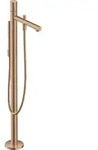 hansgrohe AXOR Uno Einhebel-Wannenmischer, freistehend, Zerogriff, Ausladung 244mm,