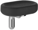 Gessi Goccia Seifenhalter zur Wandmontage, Schale aus GRES, schwarz, 38002713,...