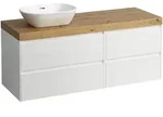 LAUFEN LANI Waschtischplatte wildeiche inklusive Unterschrank, 1 Ausschnitt...