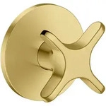 hansgrohe AXOR One Absperrventil Unterputz, mit Kreuzgriff, 48771950, Farbe:...