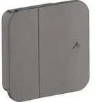 hansgrohe AXOR One Absperrventil Unterputz, 45771340, Farbe: Brushed Black Chrome