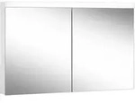 Schneider LOW basic LED-Lichtspiegelschrank, 2 T&uuml;ren 60/60cm, 1195x120x747mm,