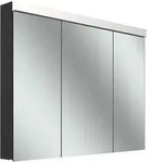 Schneider LOW plus LED-Spiegelschrank, 3 T&uuml;ren 30/40/30cm, 995x120x747mm,