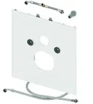 TECElux WC Glasplatte f&uuml;r Dusch-WC Duravit und Villeroy & Boch, 9650103,