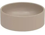 BetteBalance Aufsatzwaschtisch, rund, 425x425x143mm, mit BetteGlasur Plus,