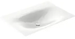 KEUCO EDITION 11 ART Einbauwaschtisch aus Stahl-Emaille, 806x4x493mm, mit 1...