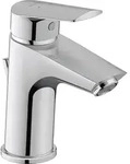 Duravit No.1 Einhebel-Waschtischmischer, mit Ablaufgarnitur, chrom Hochglanz,