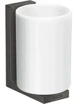 hansgrohe AXOR UNIVERSAL Rectangular Zahnputzbecher, Metall, Glas wei&szlig;,...